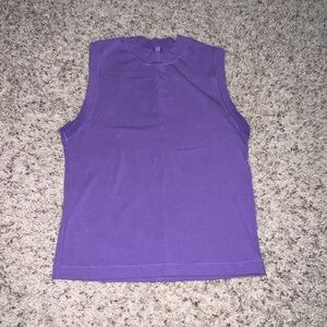 SKIMS Purple Tank Top